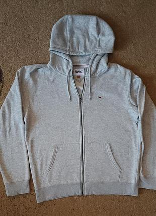 Оригінальне зіп-худі tommy hilfiger (tommy jeans) l