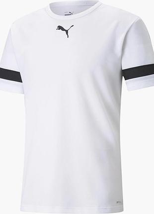Футболка puma teamrise jersey белый чел xxl