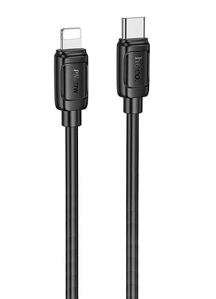 Дата кабель hoco x115 surpass type-c to lightning 27w (1m)