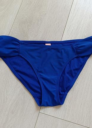 Сині плавки базовий низ купальника hunkemoller m м 10 38 46