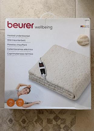 Електропростирадло beurer ub 53 150×80 см, нове, німеччина