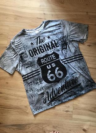 Футболка чоловіча route us 66 (xl)
