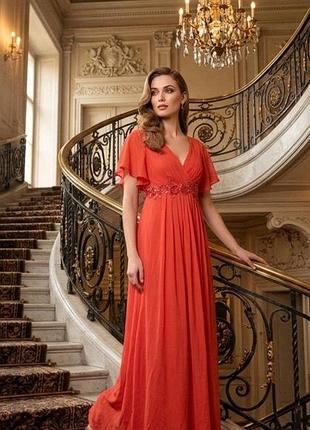 Платье долгое новое бренда ever pretty ✨