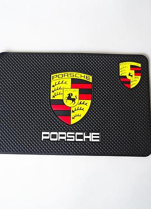 Антиковзаючий килимок на панель авто porsche