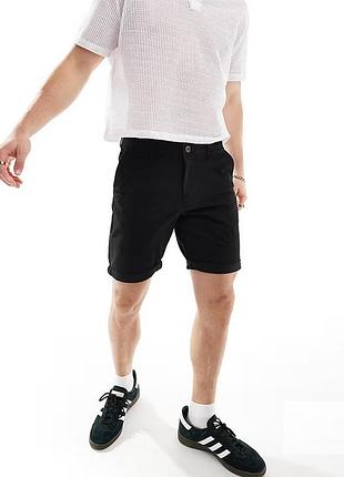 Бавовна. фірмові чоловічі шорти chino jack &amp; jones (англія) р. s
