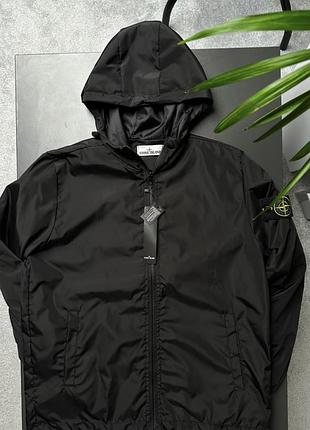 Вітрівка stone island (чорна)