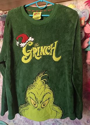 Гринч grinch кофта свитшот реглан