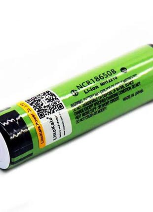 Литий-ионный аккумулятор liitokala ncr 34b-pcb 18650 3400 ма·ч ncr18650b с защитой