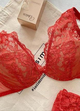 Набор белья intimissimi кораллово красный