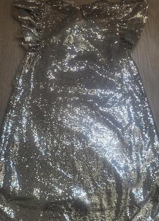 Платье zara с пайетками. 9