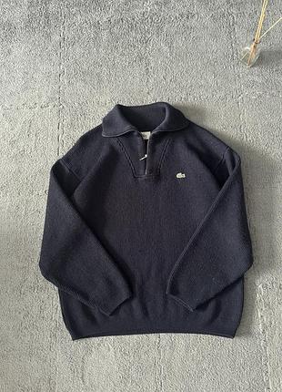 Світер 1/3 zip lacoste vintage (розмір - l) оригінал