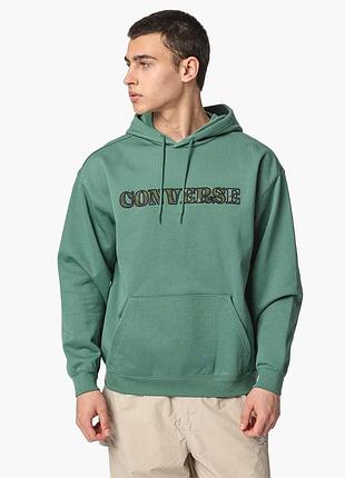 Худі чоловіче converse brush stroke camo hoodie green 10025994-304