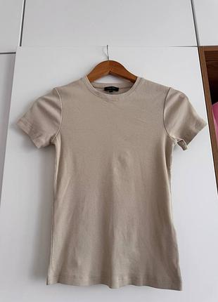Футболка massimo dutti в рубчик