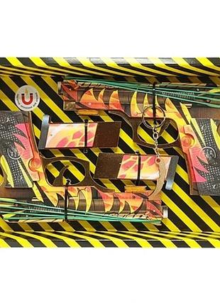 Збірна модель гумостріл "berettas blazing" box db-bl 2 шт