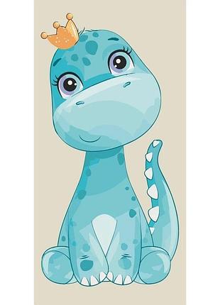 Картина за номерами "cute dino" 15112-ac 40х80 см