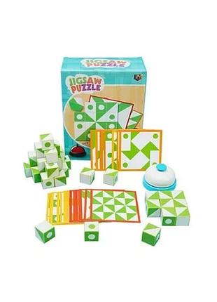 Дитяча гра "головоломка" 33fk-2 кубики, наклейки, змійка, картки-завдання
