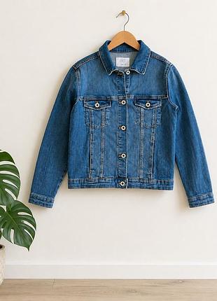 Zara джинсовка на хлопчика джинсова куртка вітровка