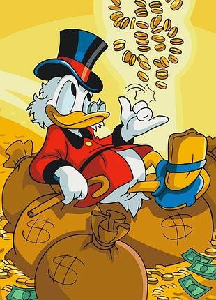 Картина за номерами "scrooge mcduck" 11576-ac 40х50 см