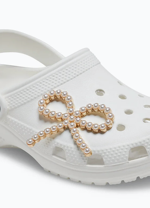 Джибітс crocs pearl bow