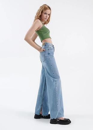 Джинси палаццо, широкі джинси, джинси wide leg