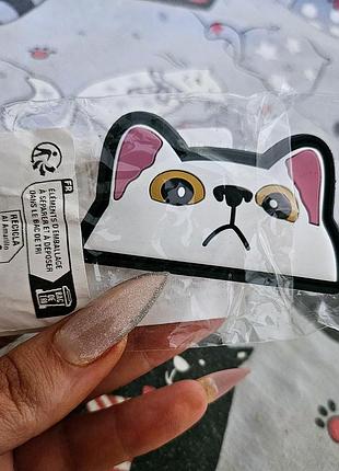 Шеврон налипка липучка кот 🐱 на сумку одежда