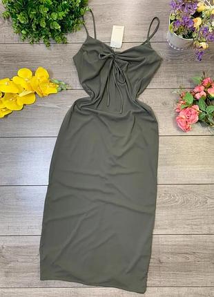 🎁чудова легка сукня
🛍розмір: м
🛍дов 115, напівобхват грудей 35-43, напівобхват таліі 35-42, напівобхват стегон 45-56 см
✅стан: нова, з бірками.