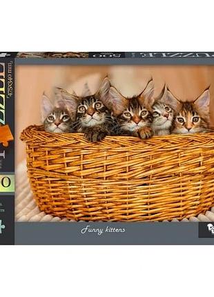 Пазл "funny kittens" danko toys c500-14-09, 500 ел.