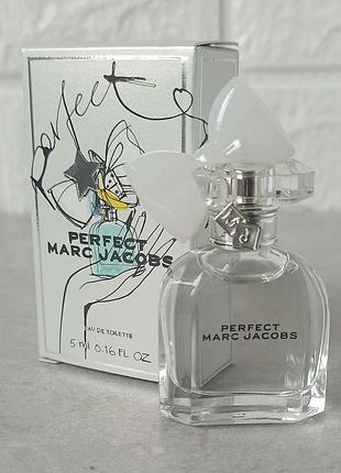Marc jacobs perfect eau de tilette мініатюра для жінок (оригінал)