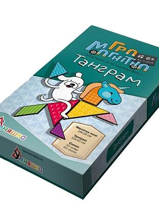 Дитяча магнітна гра "танграм" 1487 від 6 років