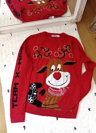 ☃️свитерик кофта новогодний рождественский мотив