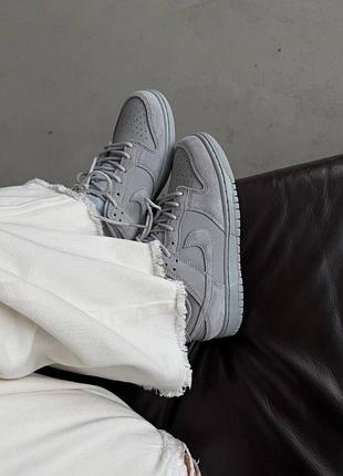 😍 женские кроссовки nike sb dunk | wolf grey premium (2)