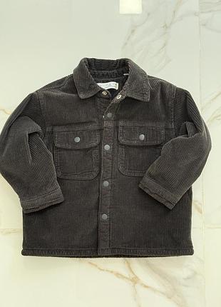 Дитяча вільветова куртка zara 92 р
