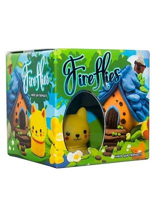 Набір для творчості "fireflies - кошеня" 30411 світильник, маса для ліплення