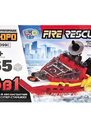 Дитячий конструктор пожежна служба порятунку fire rescue kb 099e 65 деталей