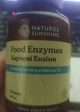 Травні ферменти (food enzymes) nsp.