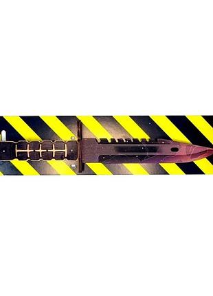 Сувенірний дерев'яний ніж "so-2 m-9 bayonet universe" сувенір-декор so2m9-u