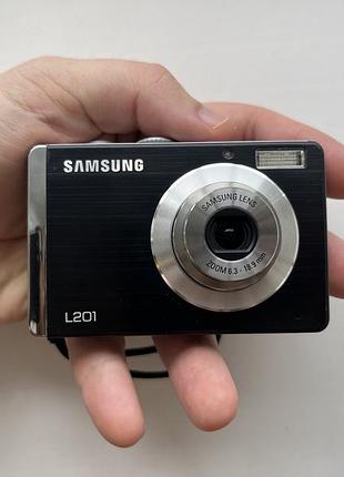 Фотоаппарат 2000х стильна компактна y2k камера samsung l201