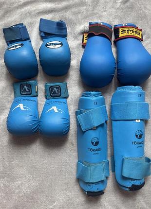 Захист для карате wkf tokaido, arawaza, рукавиці, розмір m