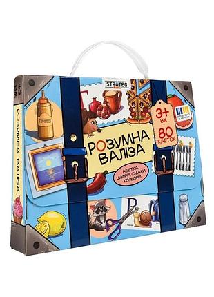 Настільна гра "розумна валіза. абетка, цифри, смаки, кольори" 30377
