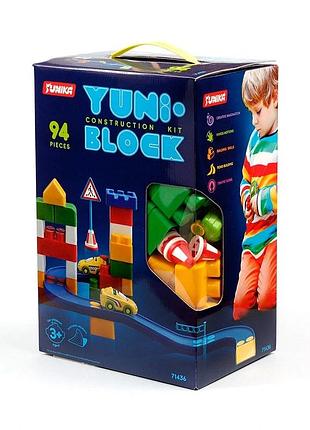 Конструктор дитячий "yuni-blok" 71436, 94 деталей
