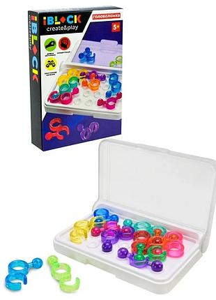 Головоломка серії "create and play" pl-724-113 розвиток логіки 120 варіацій складання