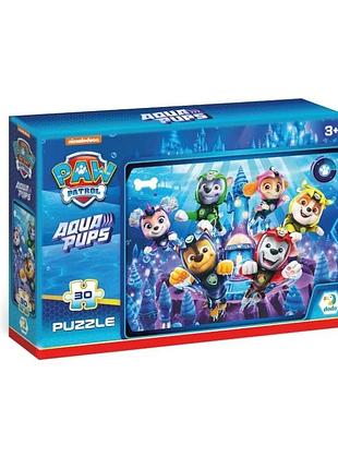 Дитячий пазл "paw patrol aqua pups" 200448 30 елементів