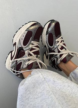 😍 жіночі кросівки nike zoom v5 rnr | burgundy / grey (10)