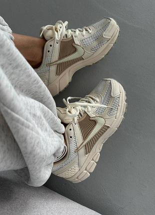 😍 жіночі кросівки nike zoom vomero 5 | beige / ice cream (4)