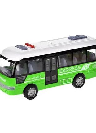 Дитячий інерційний автобус ym-9907f(green) 19х6,5х8 см