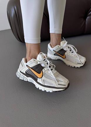 😍 жіночі кросівки nike zoom vomero 5 | beige / brown / orange premium (3)