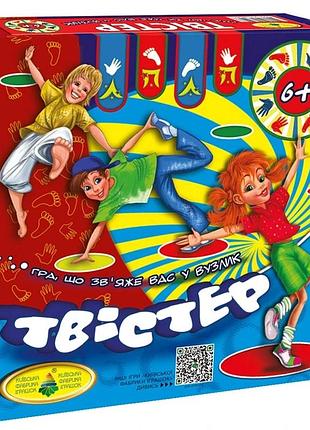 Гра "твістер" 85297 з рулеткою