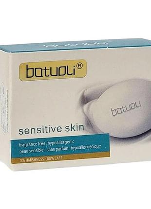 Крем-мило batuoli sensitive skin для чутливої шкіри, 100г