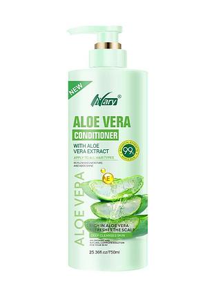 Кондиціонер для волосся з алое вера nary aloe vera, 750мл