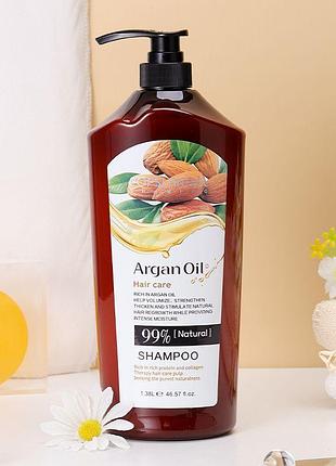 Шампунь з аргановою олією popsi angel argan oil shampoo, 1380 мл